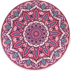 Fitness Myga Round Mat Mandala