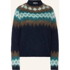 Woolrich Fairisle Crewneck Jumper - Blå