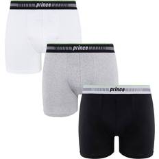 Prince performance pack black grey white mens boxers muxpr063