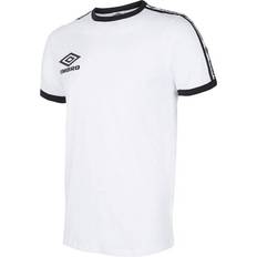 Umbro short sleeve crew neck white mens ringer t-shirt 65801u 13u