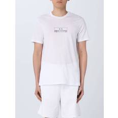 Armani Exchange T-shirts Armani Exchange Mens T-Shirt White Cotton