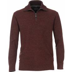 Casamoda Zip Pullover Bordeaux - Burgundy Red