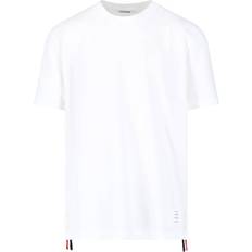 Thom Browne Pique Classic Short Sleeve Tee in White White. also in 1 White