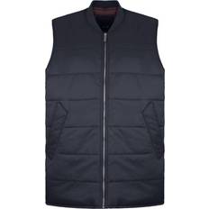 Ben Sherman Outerwear Ben Sherman Quilted Black Gilet Nylon