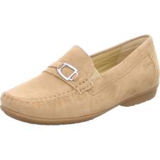 44 - Unisex Ballerinas Sioux Klassische Slipper braun