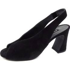 Paul Green Højhælede sko Paul Green Lilly Womens Peep Toe Sandals - Black