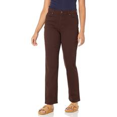 Gloria Vanderbilt Vandrarbil Dam Amanda Classic Tapered Jeans - Kaffebryggare