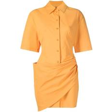 Jacquemus La Robe Camisa Minidress - Orange