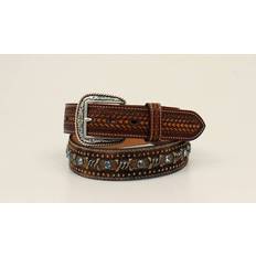 Nylon Belts Ariat Men's Barbed wire belt in Brown