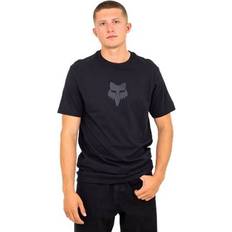 Fox Herr T-shirts Fox Head Premium T-Shirt Black & Black