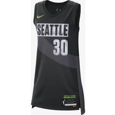 Women's Breanna Stewart Black Seattle Storm Rebel Edition Jersey Black Black