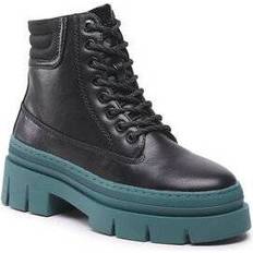 Syntetisk læder Snørestøvler s.Oliver 5-26269-39 - Black