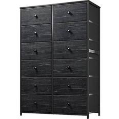 Fabric Chest of Drawers Enhomee Entryway Chest of Drawer 34.6x52.3"