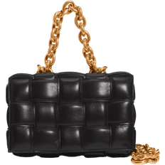 Bottega Veneta Chain Cassette Bag - Black/Gold