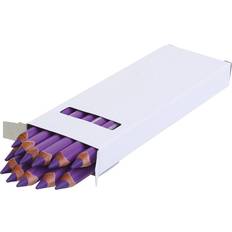 Lilla Kridt Edu Farveblyanter, Edu kraftige, violet, tykkelse 10 mm, mine 6,25 mm, 12 stk