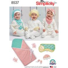 Simplicity Babywear Accessories Sewing Pattern 8537