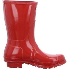 Hunter 43 ½ Bottes en caoutchouc Hunter Original Short Gloss W - Military Red