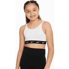 S Unterwäsche Nike Dri-FIT One Sport-BH für ältere Kinder Mädchen Weiß