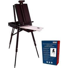 Black Easels U.S. Art Supply Coronado Black Cherry Easel Large