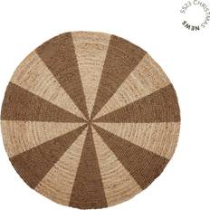 Brown Rugs OYOY Circle Rug