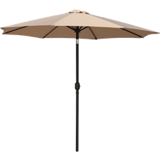 Beige Parasol Dacore HOFFMANN Alu parasol sevilla Ø3m m/tilt