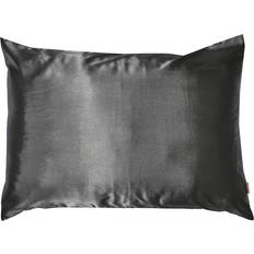 Satin Textiles Kitsch Satin Pillow Case Gray (66x48cm)