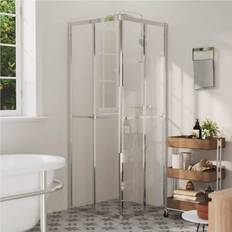 Swing Doors Shower Cabin vidaXL Duschkabine ESG 70x70x180