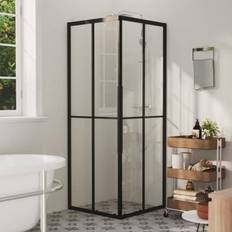 Swing Doors Shower Wall vidaXL Shower Cabin ESG