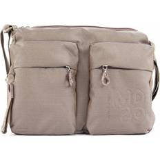 Mandarina Duck Borse Mandarina Duck Borsa a tracolla con doppia tasca in Mitrix Taupe