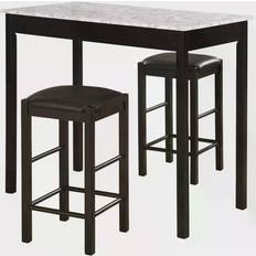 Marbles Furniture Linon Lancer Dining Set 22x42" 3