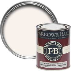Farrow & Ball Wood Primer Undercoat Tones 750ml Wood Paint, Metal Paint White 0.75L