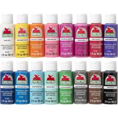 Multicolored Acrylic Paints Apple Barrel Matte Acrylic Paint 16x59ml