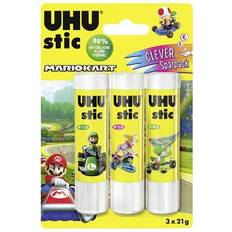 UHU Schulkleber UHU klebestift 'mario kart' 3er pack