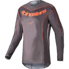 Motorcykeludstyr Alpinestars Crosstrøje Fluid Lurv, Magnet Neonrød