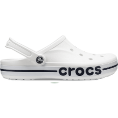 Nainen - Valkoinen Tossut ja Sandaalit Crocs Bayaband Clog - White/Navy