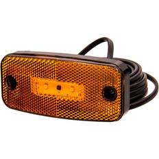 Markeringslygte 12-24V Orange, 5m ledning