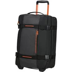 Souple Bagages cabine American Tourister Urban Track Sac de voyage À roulettes Noir/Orange