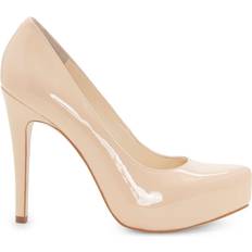 Synthetic Heeled Sandals Jessica Simpson Parisah - Sand Dune Patent