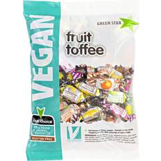 Karameller Godteri Green Star Fruit Toffee 500g