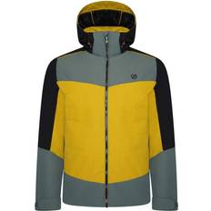 Skiing - Yellow Clothing Dare 2b Men's Embodied Ski Jacket - Antique Moss/Duck Green