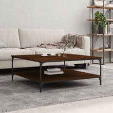 vidaXL Braun Eichen-Optik 100 x 100 x 40 cm Couchtisch