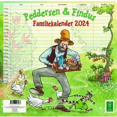 Familiekalender 2023 Peddersen & Findus - familiekalender 2024 (Hæftet, 2023)