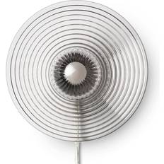 U12 Sletterhage Lamp with Cord Fluted Glass Aluminium