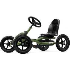 BERG Jeep Pedal Go Kart Green Jeep Junior