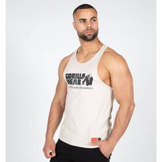 Beige - Sportswear Garment Tank Tops Gorilla Wear Classica - Beige