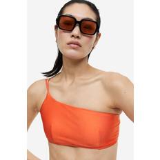 Orange Bikinis H&M Ladies Orange One-shoulder padded bikini top