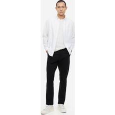 H&M Men Trousers H&M Men Black Slim Fit Cotton chinos