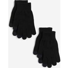 H&M Accessories H&M Ladies Black 2-pack touchscreen gloves