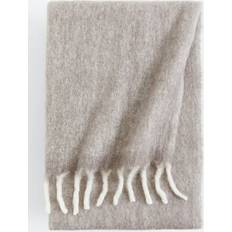 H&M Wool-blend Blankets Grey