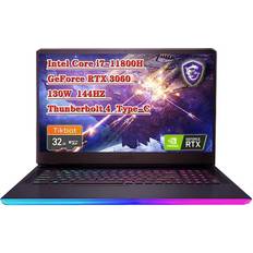 I7 11800h MSI GE76 Raider Gaming Laptop Core i7-11800H, RTX